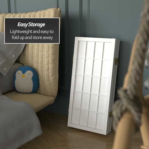 2 ft. Short Desktop Window Pane Shoji Screen - Image 5