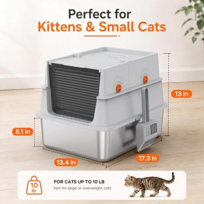 Stainless Steel Litter Box - Image 2