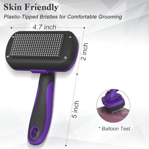 Dipoo Self Cleaning Cat & Dog Grooming Brush - Image 4