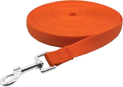 Nylon Training Dog Leash for Small Medium Large Dogs, 15ft 20ft 30ft 50ft 100ft - Image 3