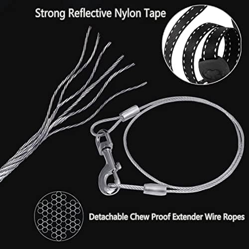 16ft Retractable Dog Leash for Medium Breed Dogs up to 44 lbs - Image 4