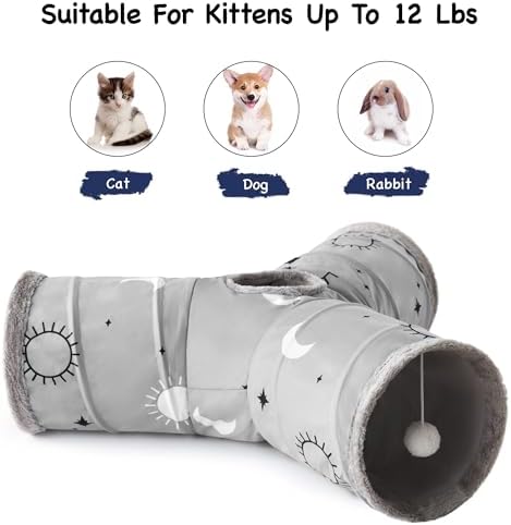 Tempcore Cat Tunnel, 3-Way Collapsible Toy - Image 6