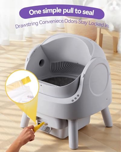 45 Count Cat Litter Box Bags Compatible - Image 2