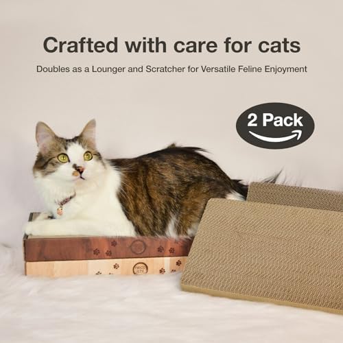 Necoichi Cardboard Cat Scratcher Bed - Image 2