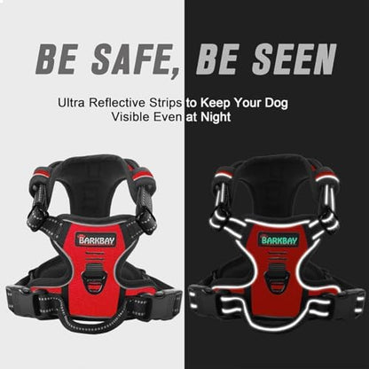 BARKBAY Dog Harness No Pull for Small Sized Dog Front Back Clips, Dog Vest - Image 5