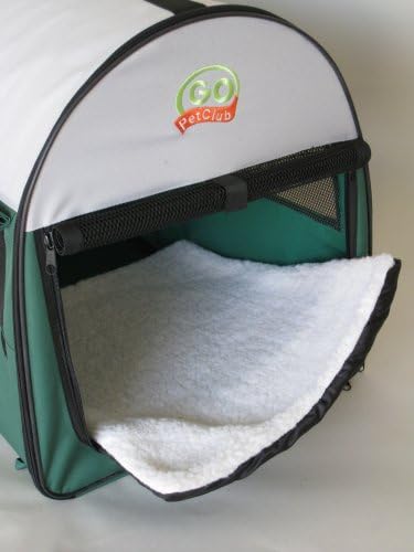 Go Pet Club 18" Rounded Top Soft Collapsible Dog Crate, Portable Pet Carrier - Image 3