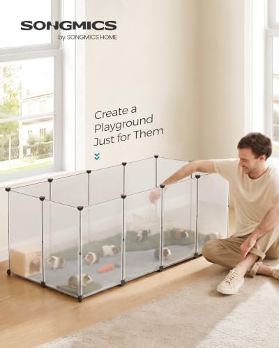 SONGMICS Pet Playpen, Small Animal Playpen - Image 2