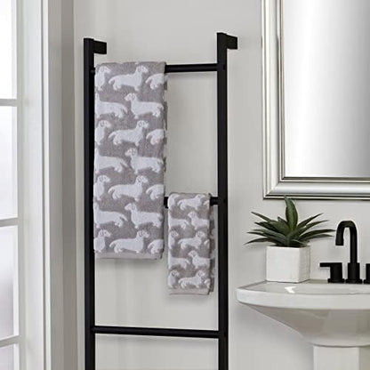 SKL Home Dog Hand Towel Set-2pc, 100% Cotton, Reversible - Image 4