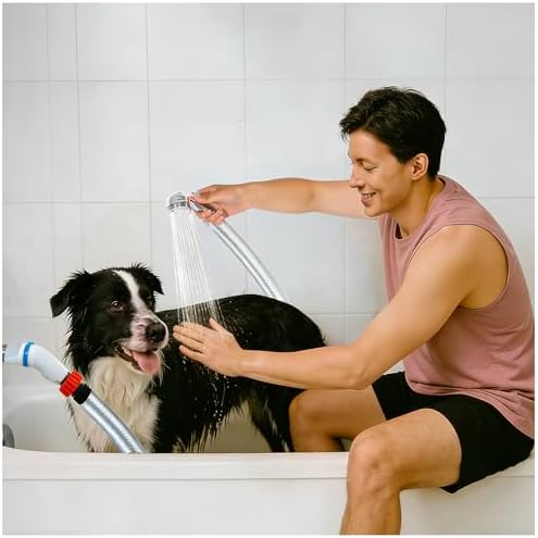 Slip-On Faucet Sprayer Hoses:Dog Bath by liguanlan