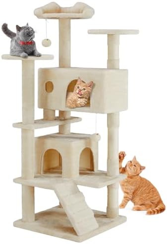 DUMOS 54 Inch Cat Tree Tower by DumosLifestyle