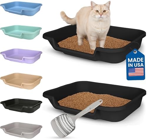 KittyGoHere Senior Cat Litter Box Large by NE14pets