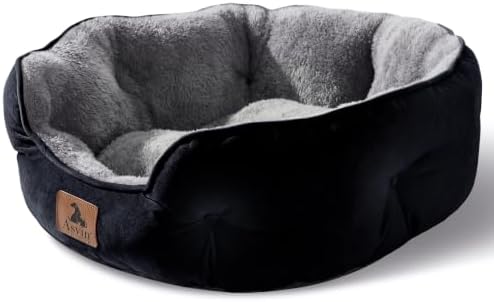 Asvin Medium Dog Bed for Medium Dogs, Large Cat Beds for Indoor Cats, Pet Bed by Unknown