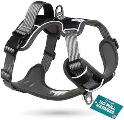 Embark No Pull Dog Harness, Reflective Adjustable Training Vest, No Choke by EmbarkHarnessCo