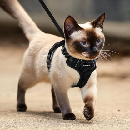 Cat Harness and Leash Set, Adjustable Cat Vest Harnesses - Image 6