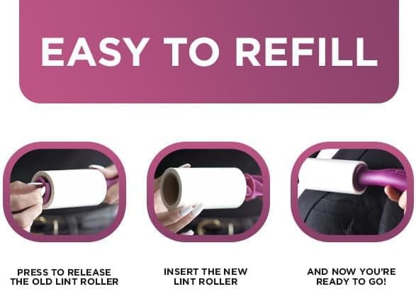 Refill for Metkix Lint Rollers 8 Pack - Image 3