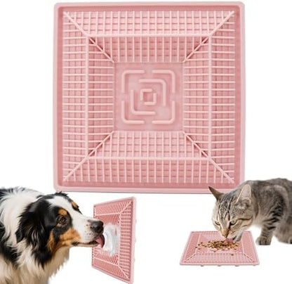 Lick Mat for Dogs & Cats, Slow Feeder Pad by PawSailor