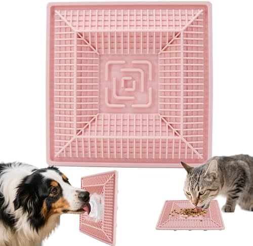Lick Mat for Dogs & Cats, Slow Feeder Pad by PawSailor