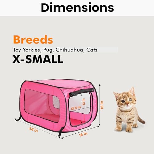 Portable Collapsible Pop Up Kennel - Image 2