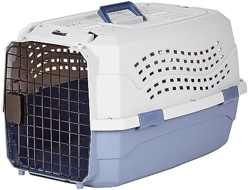 Amazon Basics Sturdy Portable 2-Door Top-Load Hard-Sided Pet Travel Carrier by AmazonBasics