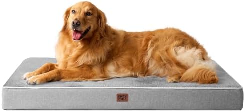 EHEYCIGA XL Memory Foam Dog Crate Bed by EHEYCIGA