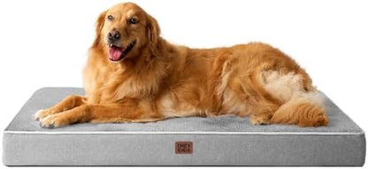 EHEYCIGA XL Memory Foam Dog Crate Bed by EHEYCIGA