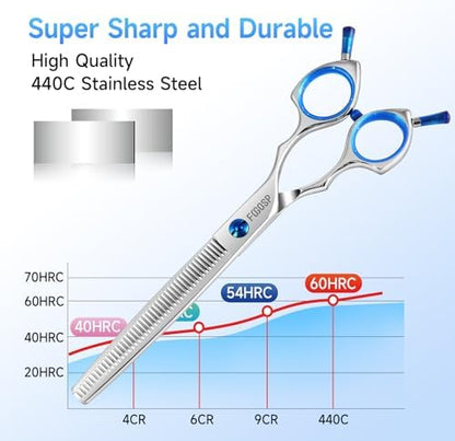 Thinning Shears for Dogs Professional Dog Grooming Scissors Pet Thinners Shear - Image 4