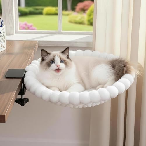 Cat Desk Bed - 2-in-1 Cat Hammock by Anywish