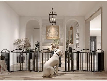 BHG Metal No-Assembly Freestanding Dog Gate - Image 2