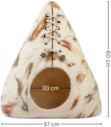 Luxurious Merino Wool Cat Cave - Image 4