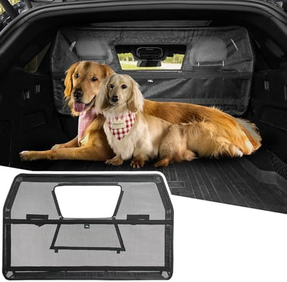 JOYTUTUS 46" Wide Dog Car Barrier by JoyTutus