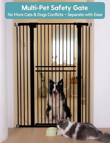 No Pawblems 55" Extra Tall Pet Gate - Image 4