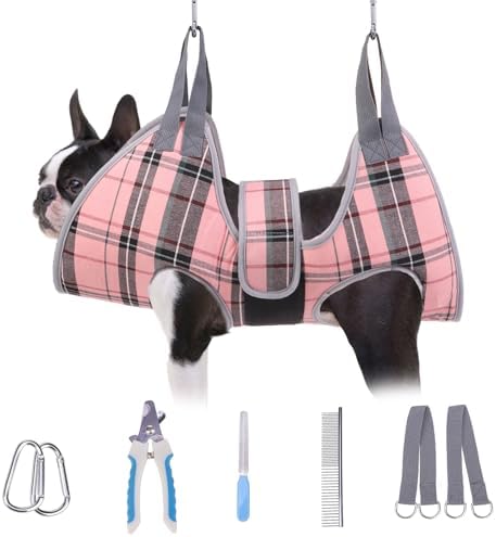 BEAUTYZOO Medium Dog Grooming Hammock Harness, Nail Trim Restraint Sling by BEAUTYZOO