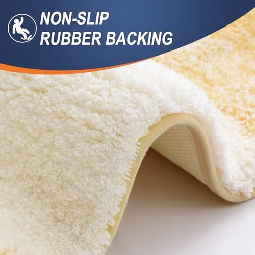 OLANLY Bathroom Runner Rug 70x24, Extra Soft Absorbent Microfiber Bath Rugs - Image 5