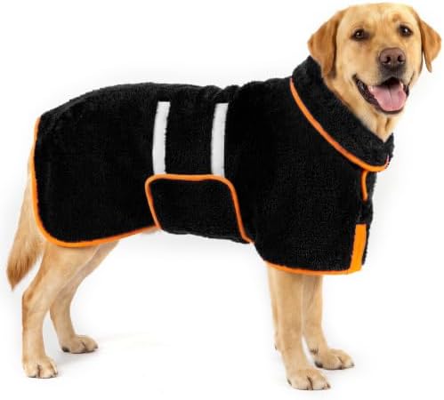 Bienbee Dog Bathrobe, Super Absorbent by Bienbee