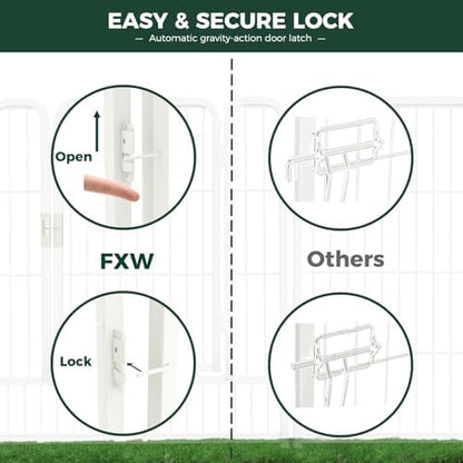 FXW Rollick Dog Playpen, Yard & RV Camping, 16 Panels - Image 4