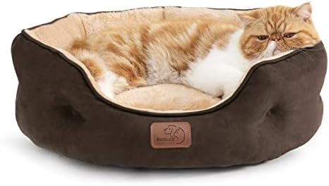 Bedsure Small Dog Bed Washable, Round Cat Beds by BEDSURE