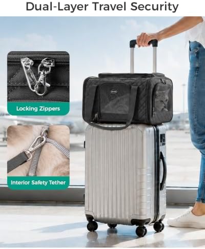 Cat Carrier Airline Approved, Soft Pet Carrier - Image 4
