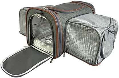 Mr. Peanut's Big Apple XL Double Expandable Pet Carrier by MrPeanuts