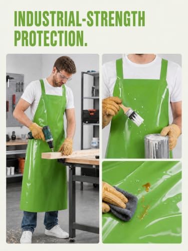 Molaxhome TPU Waterproof Apron Lightweight Oil-resistant Chef Apron - Image 6