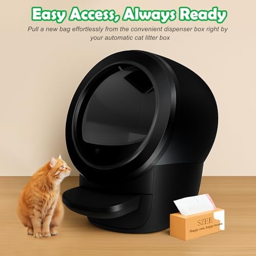 SZEE 120 Count Automatic Cat Litter Box Bags Fit - Image 7
