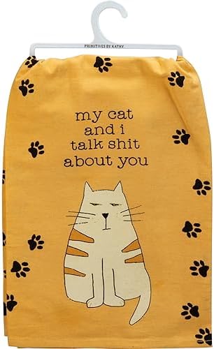 Primitives by Kathy Funny Kitchen Towel by PrimitivesbyKathy