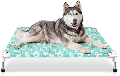 Elevated Dog Bed Pet cot for Large Dogs by Modorki