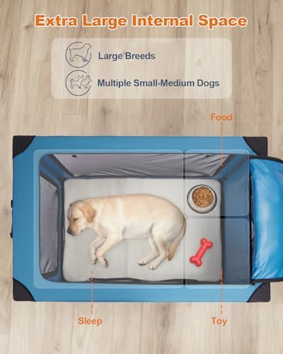 Ownpets Collapsible Travel Dog Crate - Image 3