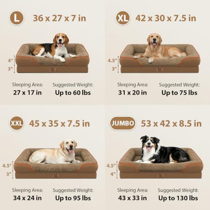 Chez Paw Orthopedic Waterproof Dog Bed - Image 6