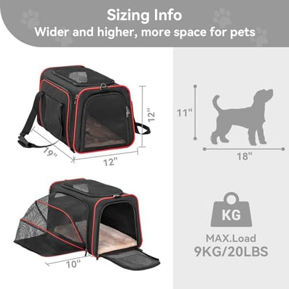 Petsfit Large Expandable Cat Carrier - Image 2