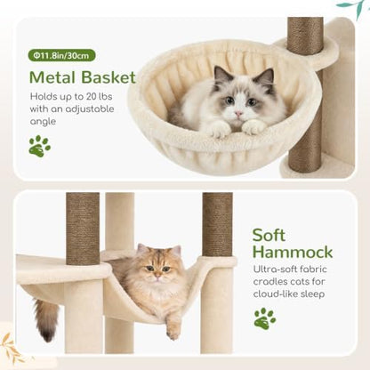 Globlazer 73in Corner Stable Cat Tree - Image 5