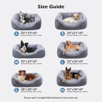 INVENHO Large Dog Beds Large Sized Dog, Washable Orthopedic Warming Soft - Image 5