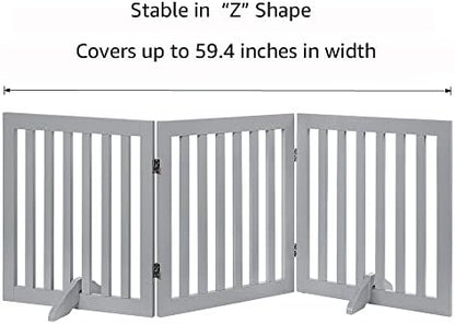 unipaws 24”H Free Standing Pet Gate - Image 5