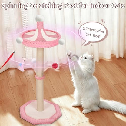 Carousel Cat Scratching Post - Image 2