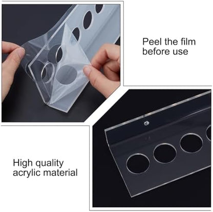 2PCS Long Scissor Holder Acrylic Wall Mounted Shear Holder - Image 4